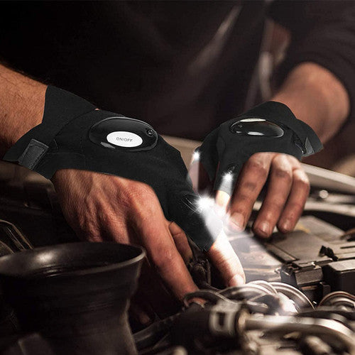Florea™ Waterproof LED Gloves