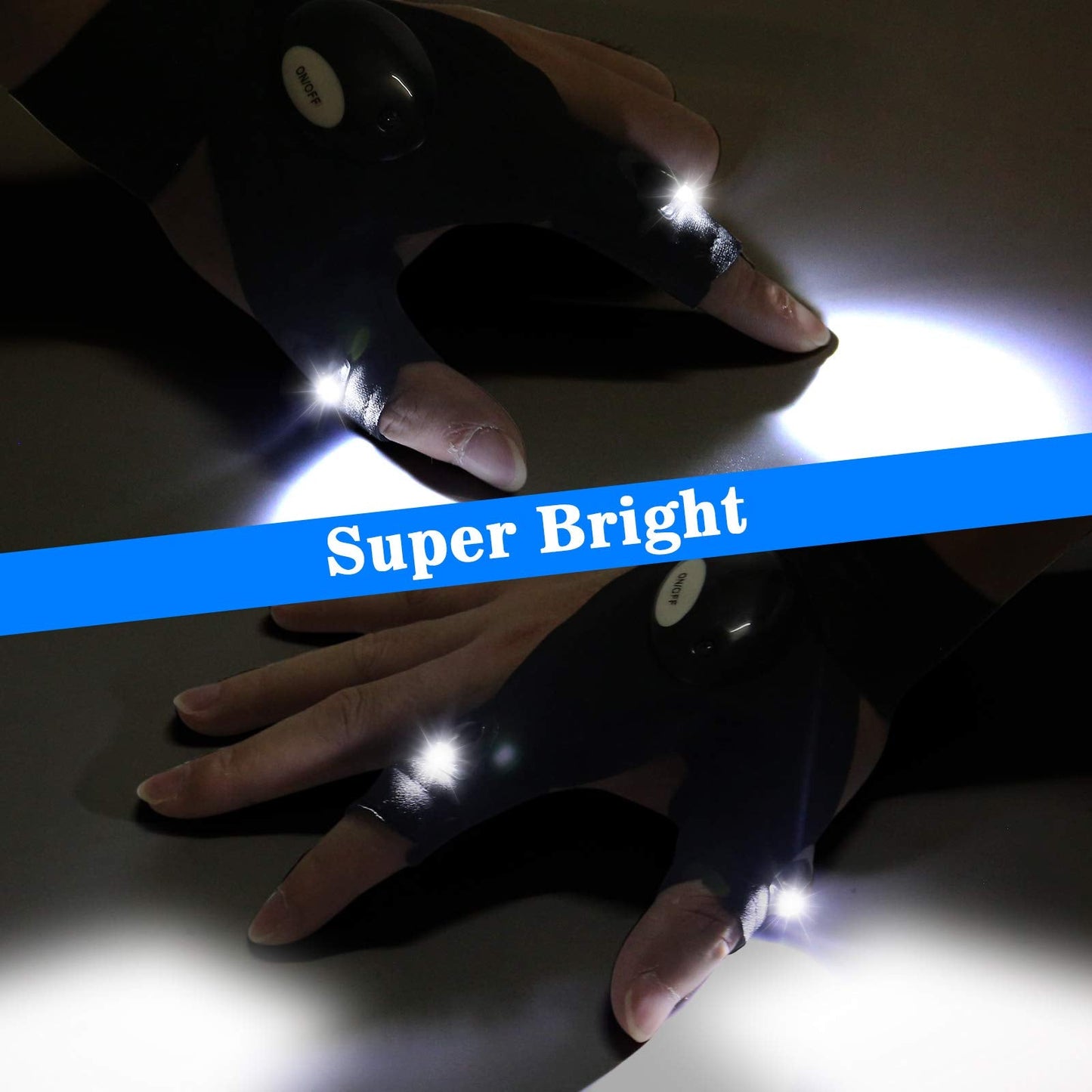 Florea™ Waterproof LED Gloves