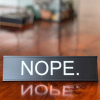 Nope.