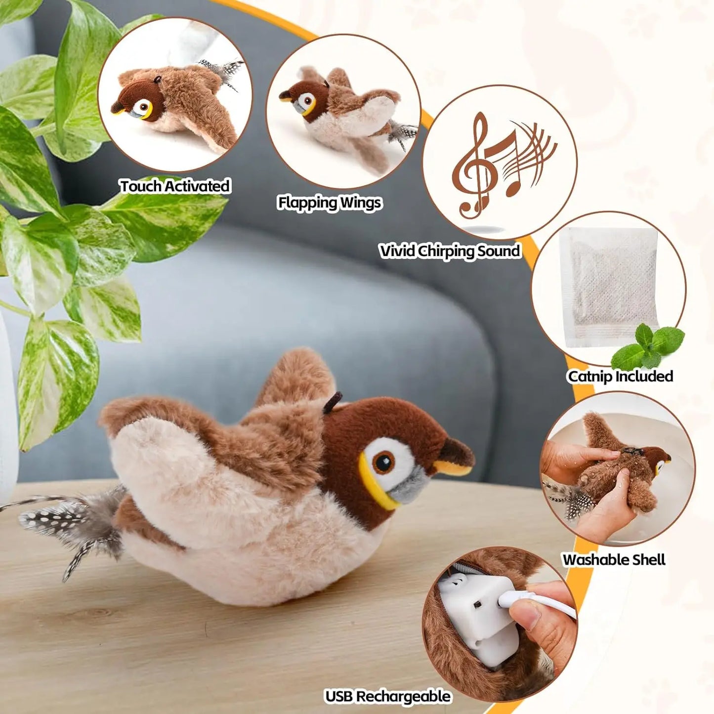 Florea™ Chasey Bird