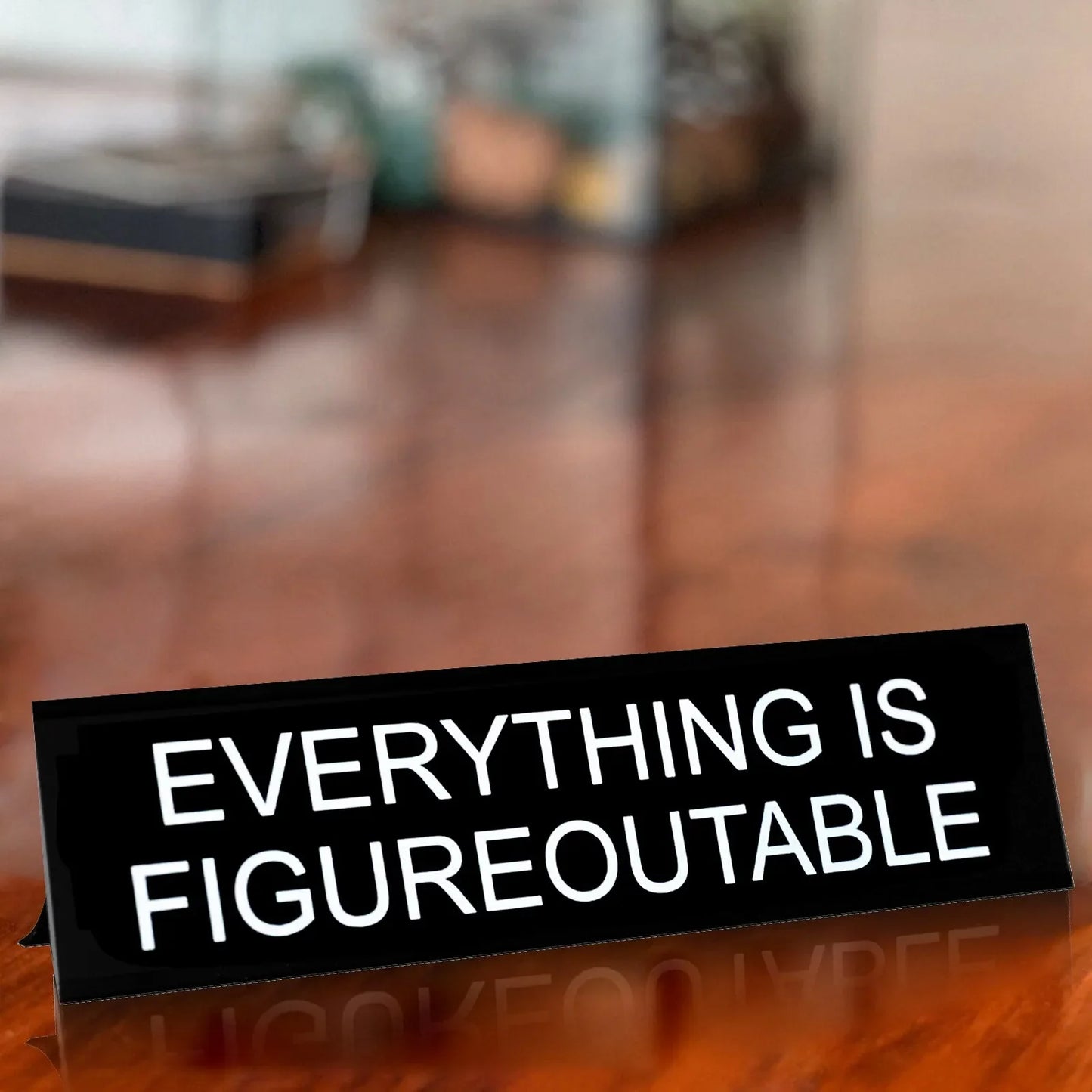 Florea™ Sarcastic Acrylic Office Desk Signs