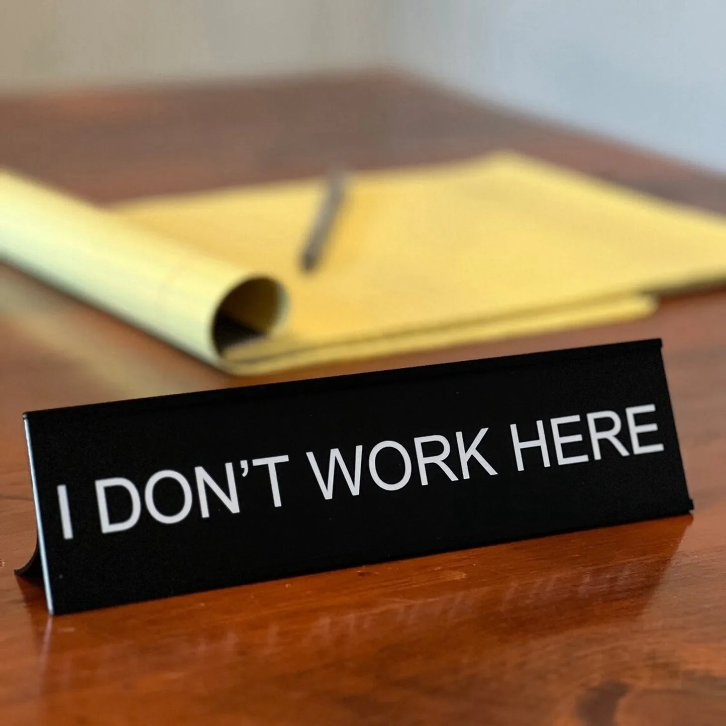 Florea™ Sarcastic Acrylic Office Desk Signs