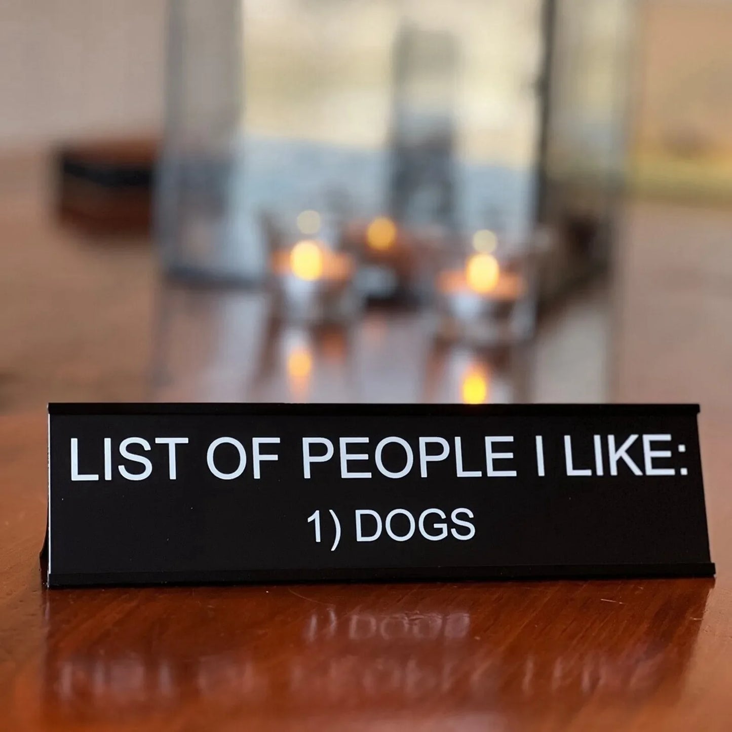 Florea™ Sarcastic Acrylic Office Desk Signs