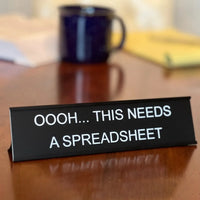 Needs A Spreadsheet