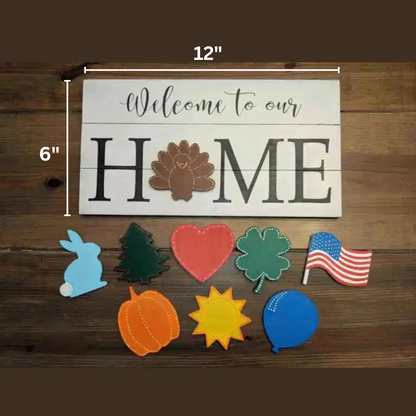 Florea™ Welcome to Our Home Board