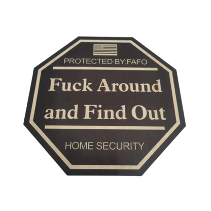 Florea™ Eff Around Security Yard Sign