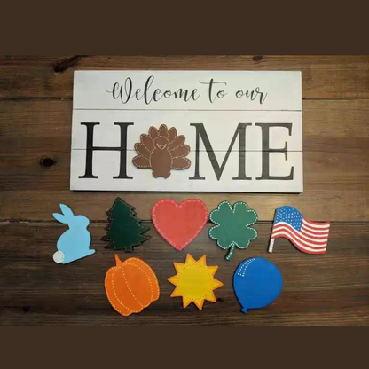 Florea™ Welcome to Our Home Board