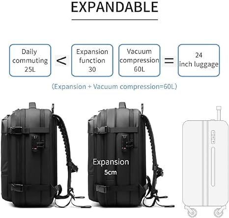 Florea™ VacuumSeal Travel Backpack