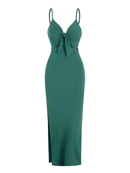 Florea™ Knotted Maxi Dress