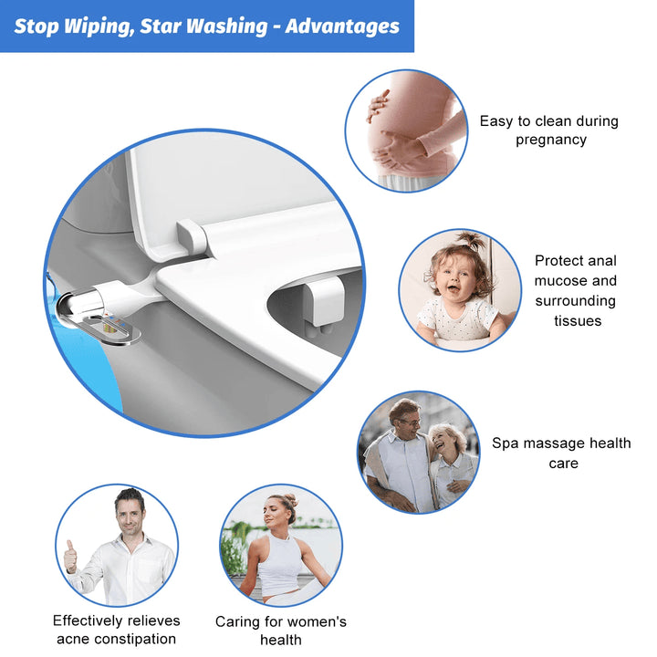 Florea™ Ultra-Slim Adjustable Water Bidet