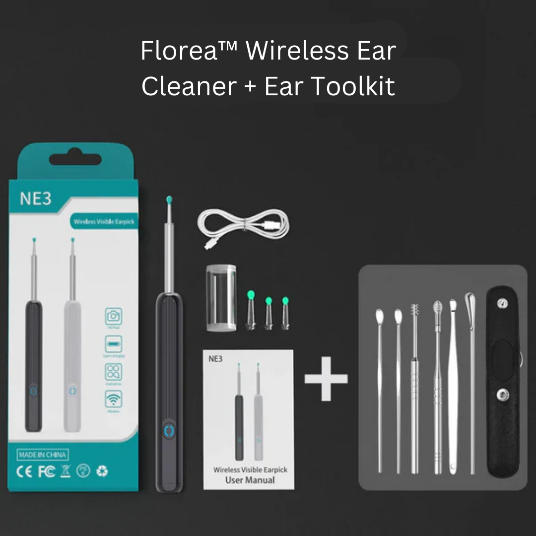 Florea™ Wireless Ear Cleaner + Ear Toolkit