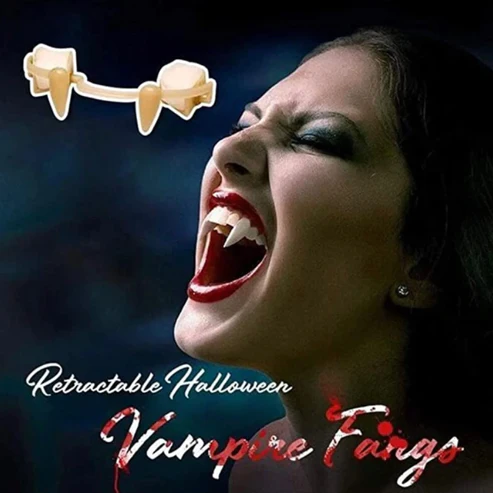 Florea™ Retractable Vampire Fangs